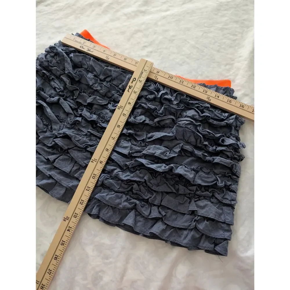 J.Crew vintage ruffle mini skirt